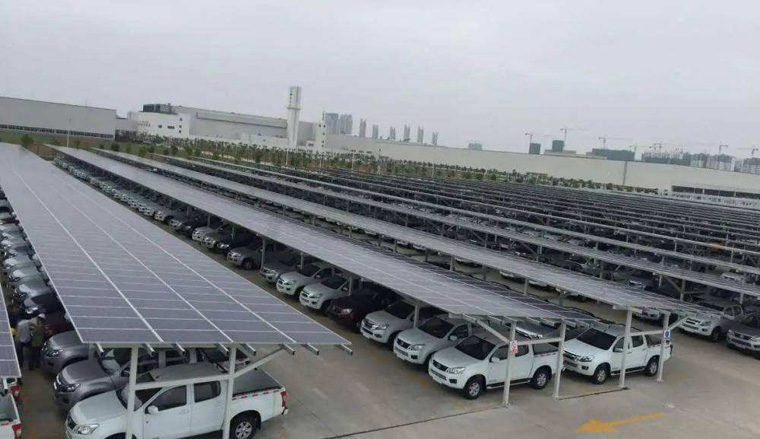 100千瓦光伏停车场投资多少，停车坪搭建光伏违建吗